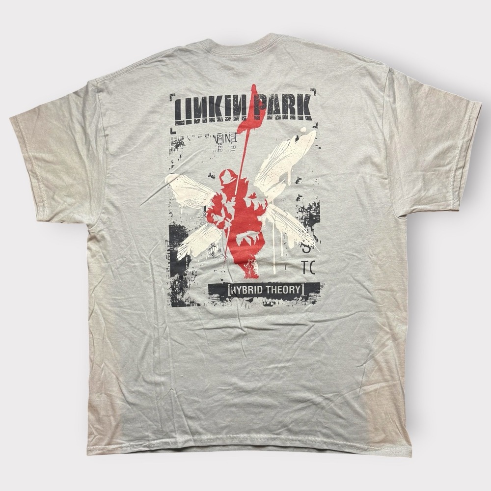 Linkin Park Hybrid Theory Graphic T-Shirt Gray Mens XL Spencer's Band Tee